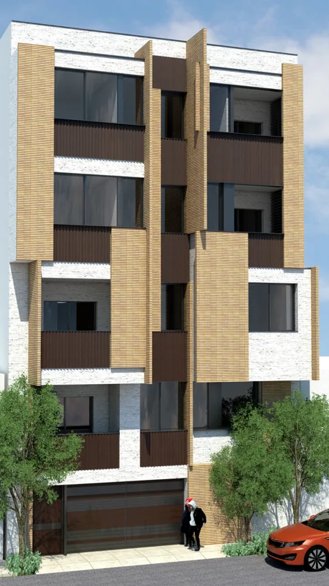 Ansari Building Façade — Isfahan, Iran