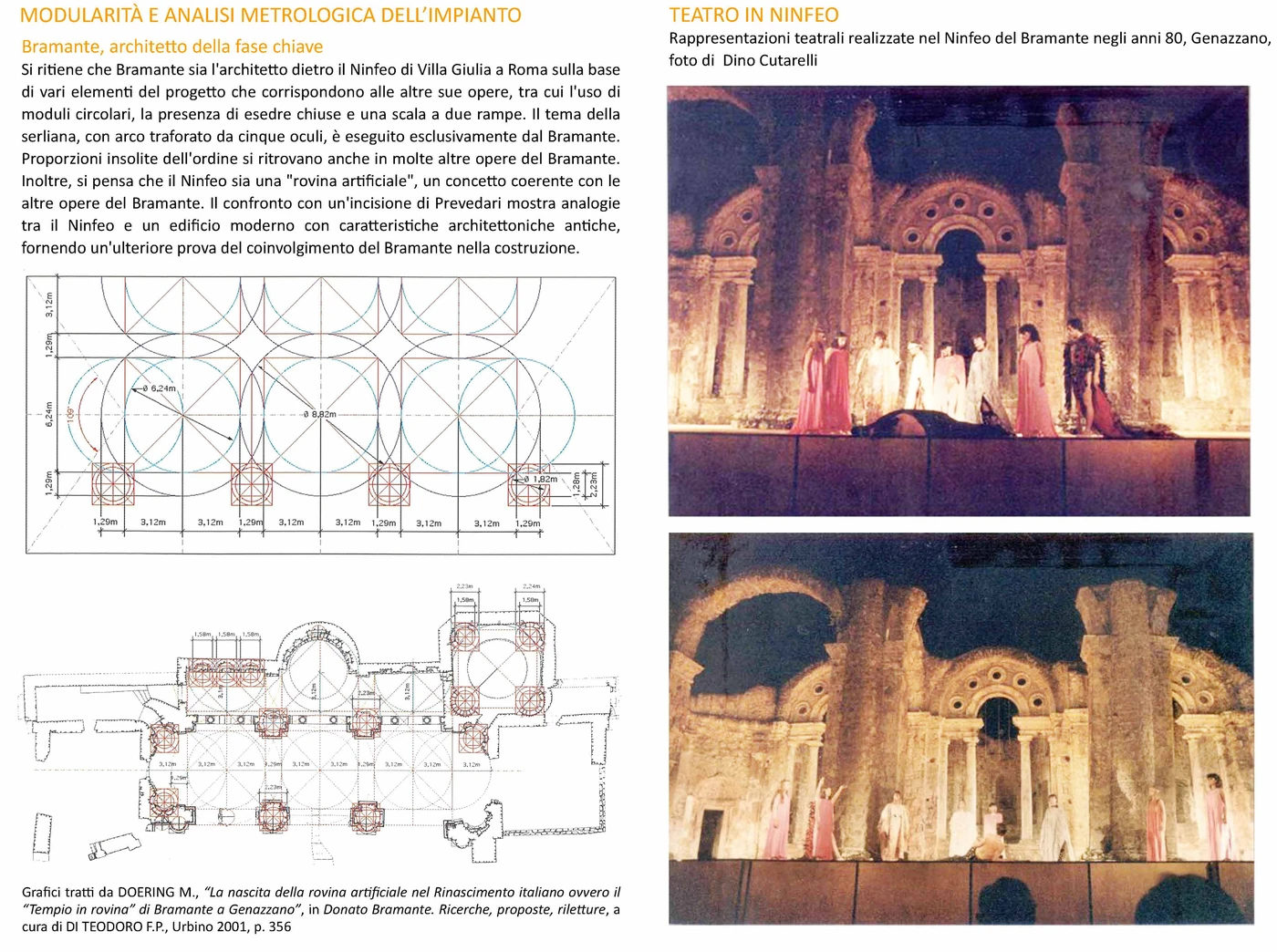 Historic plan comparisons and references