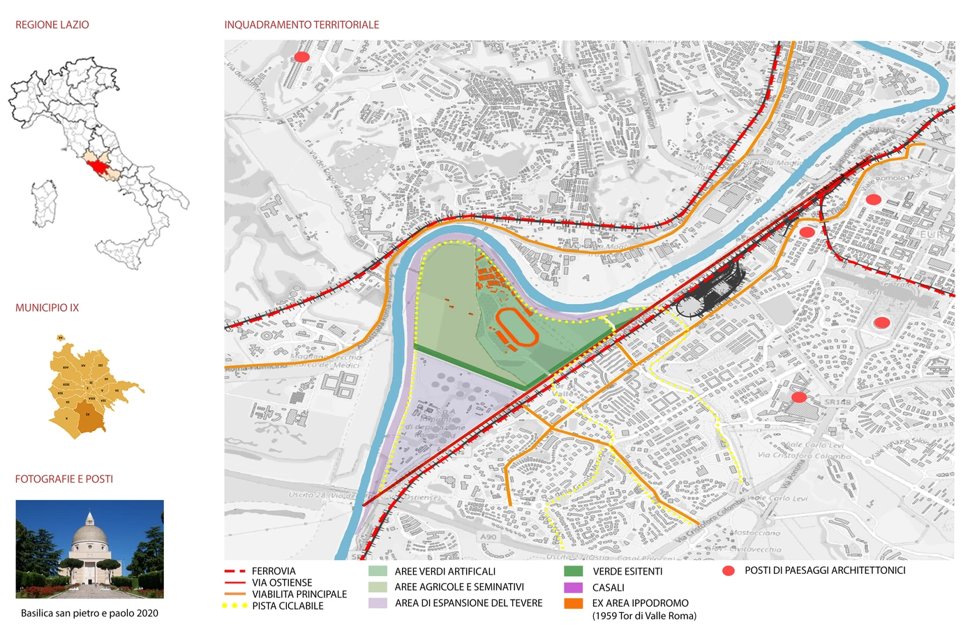Urban and river context