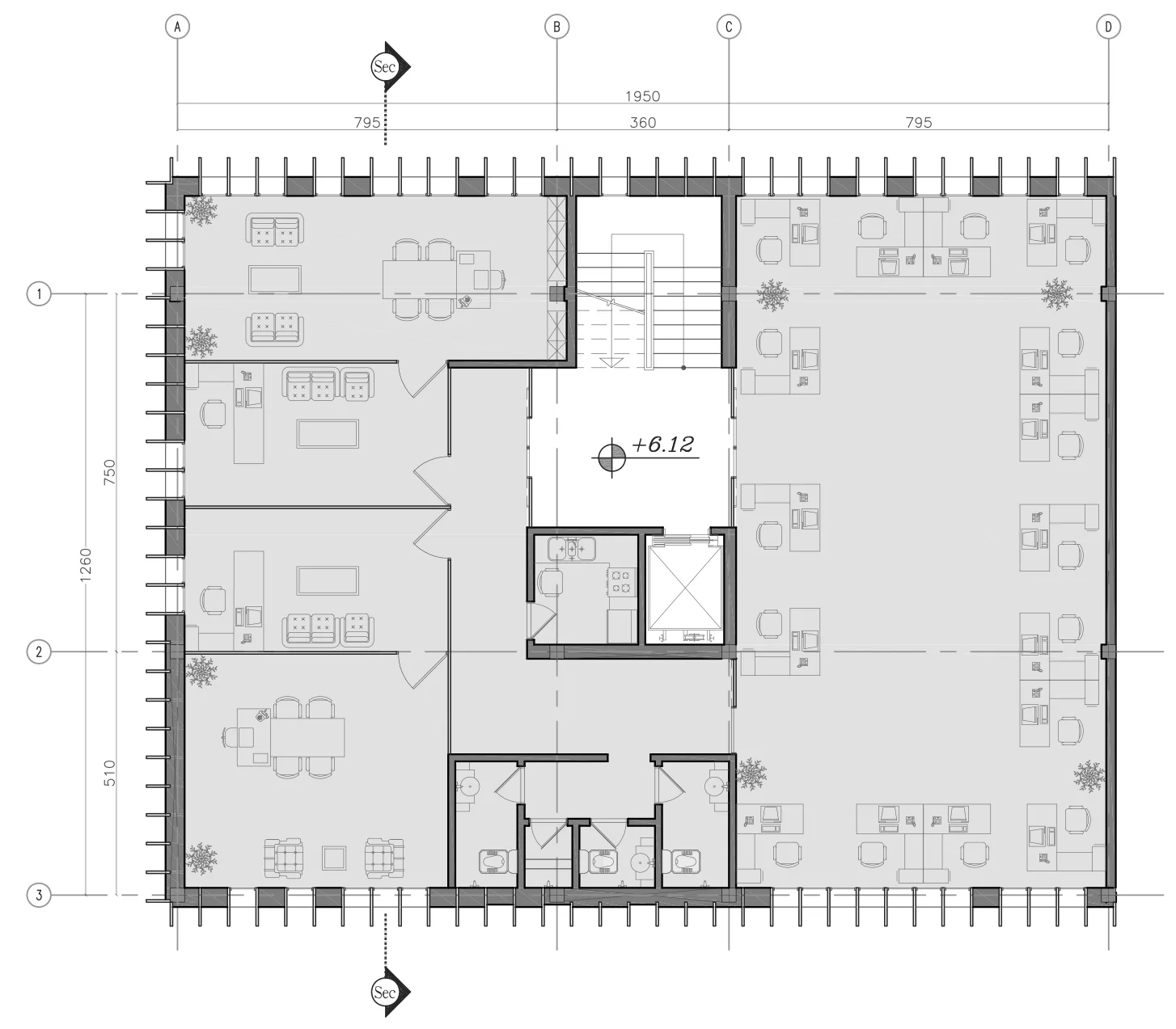 Floor plan — level 2