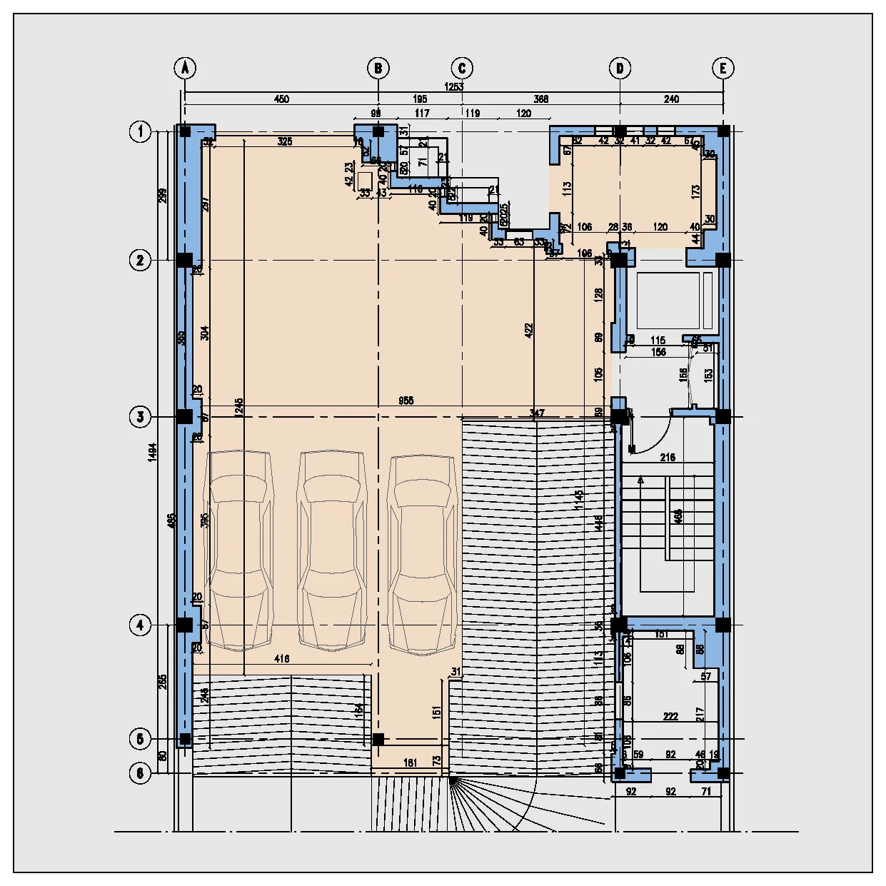 Ground-floor plan