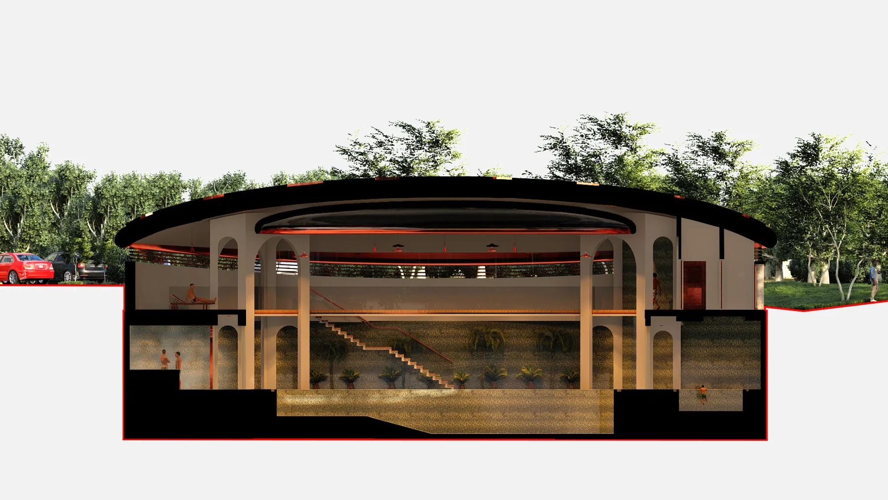 Iranian Embassy Pool
