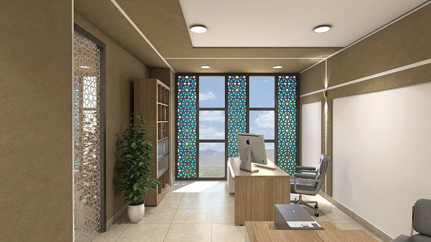 Kahnouj Power Plant Buildings
