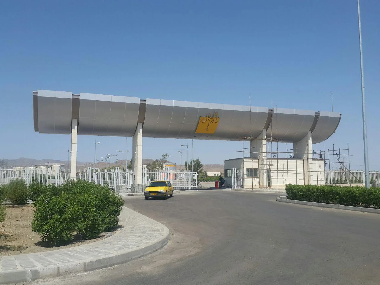 Kahnouj Power Plant Buildings