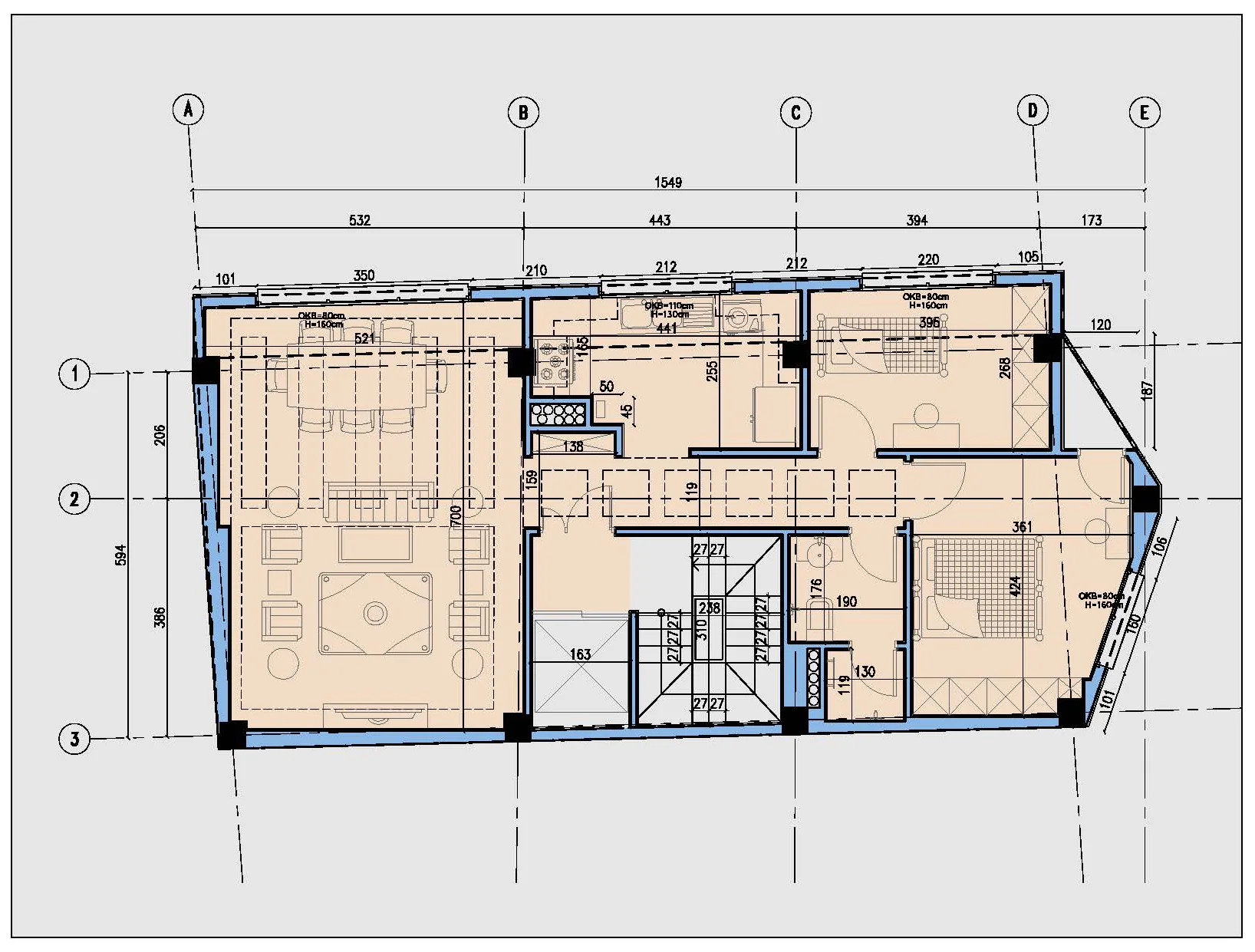 Residential floor plan