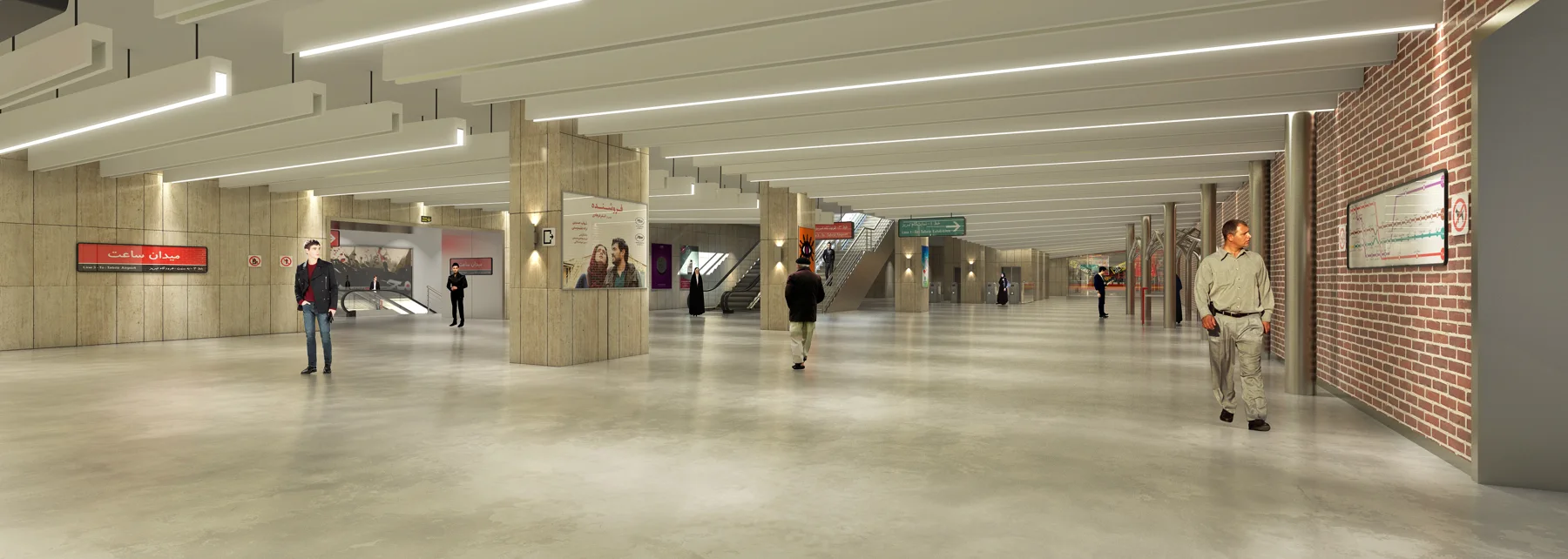 Tabriz Metro / Entrance 11