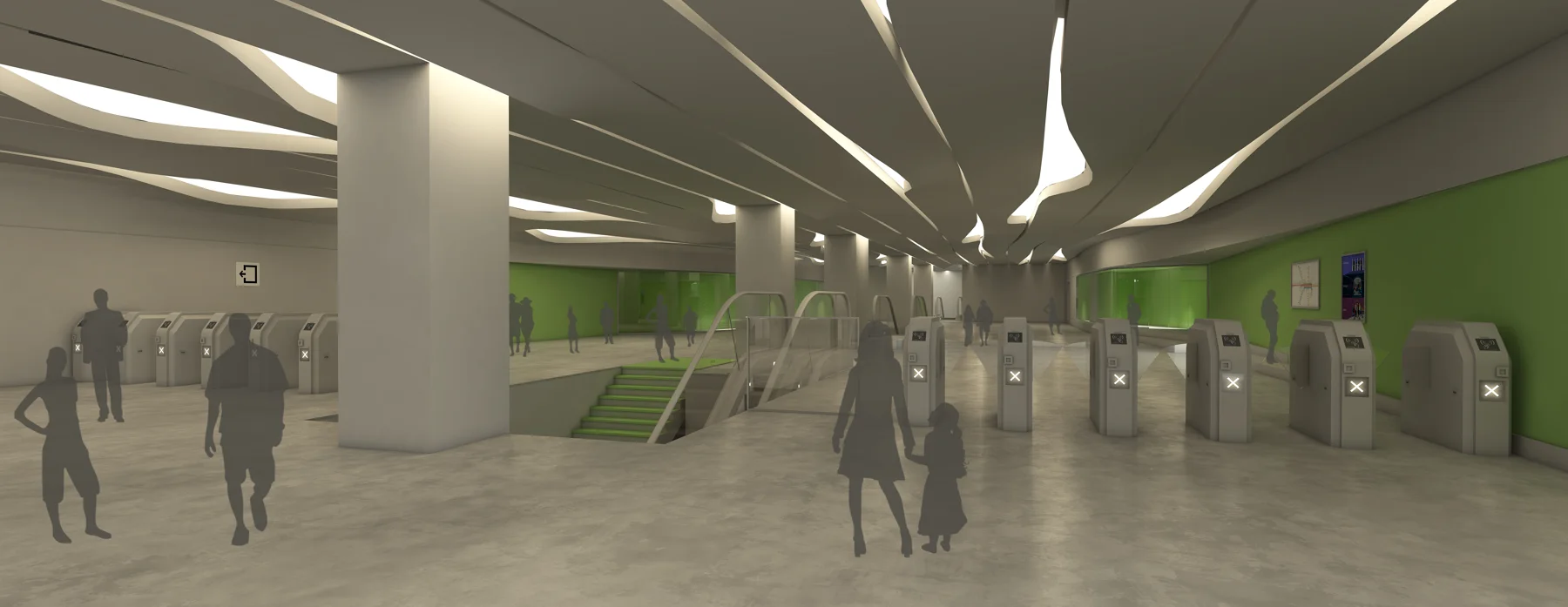 Tabriz Metro / Entrance 7