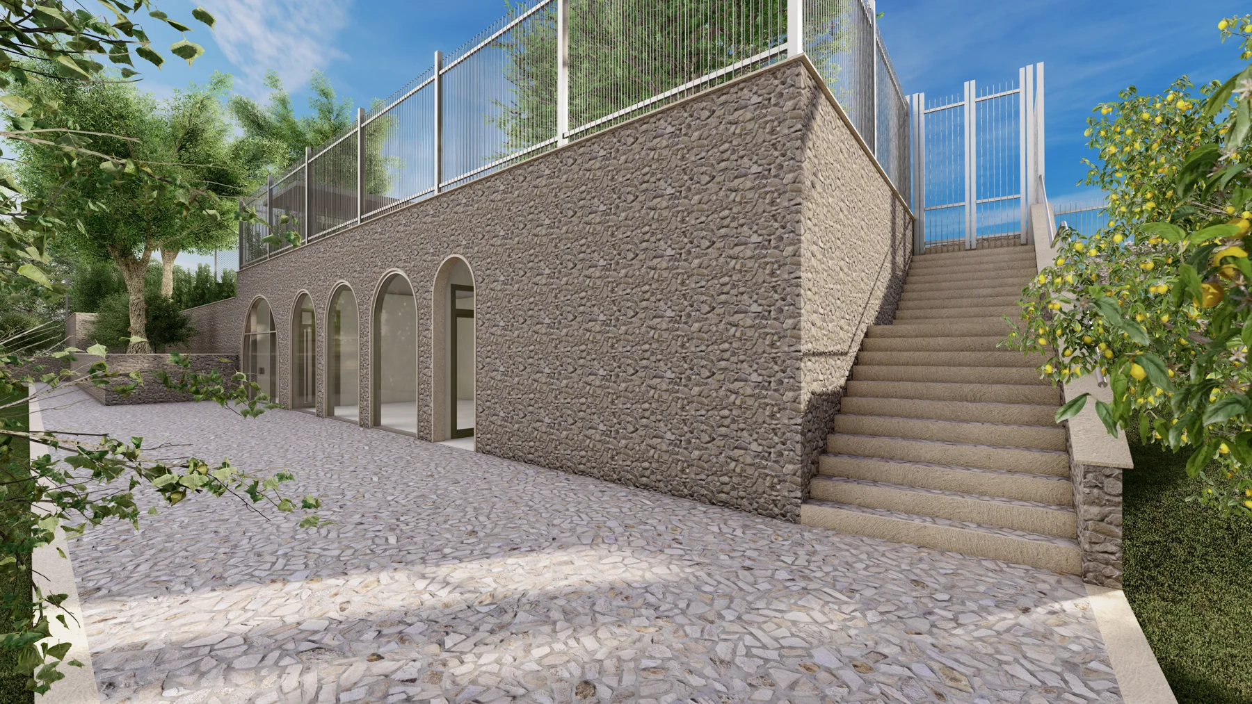 Ninfeo Bramante / Theatre & Public Garden