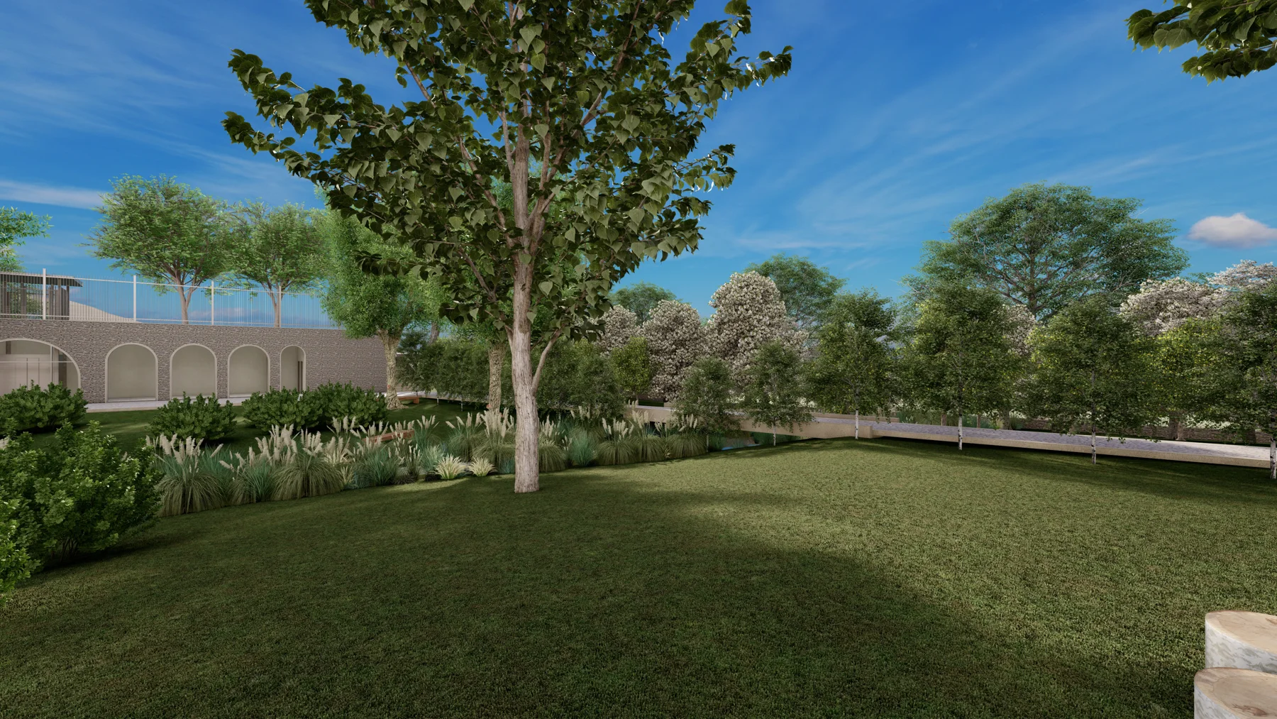 Ninfeo Bramante / Theatre & Public Garden