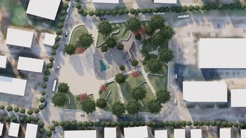 Trigoria / A Landscape of Connections — Public-space structure