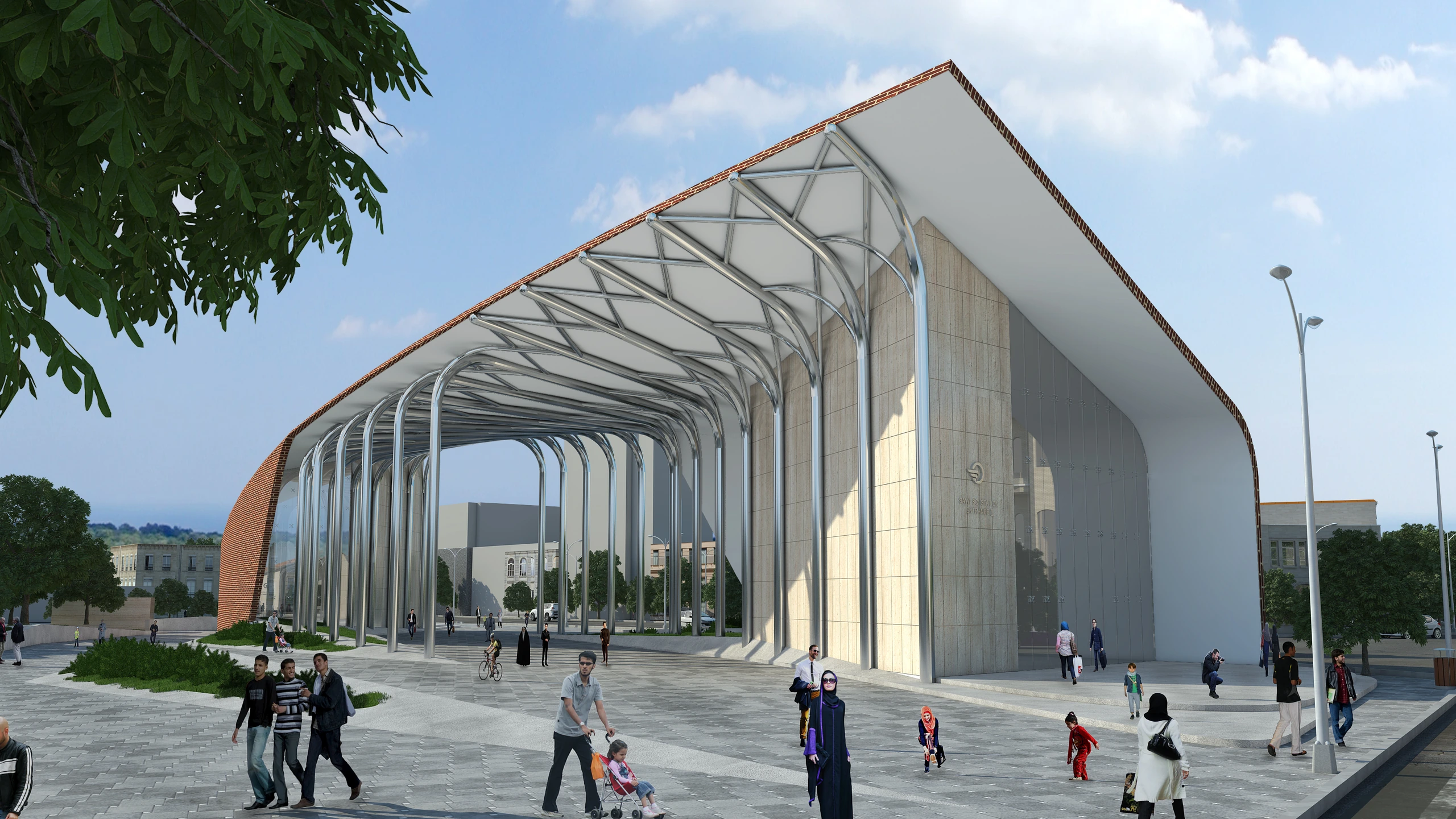 Tabriz Metro / Entrance 11 — Tabriz, Iran